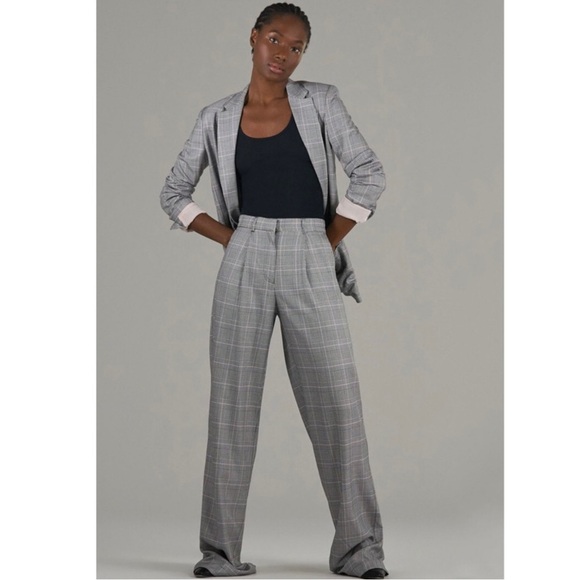 NEW ATM ANTHONY THOMAS MELILLO HOUNDSTOOTH PLAID BLAZER - Picture 9 of 10